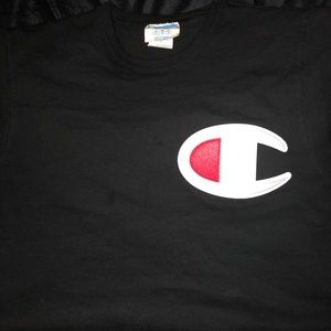 Black Champion Tshirt